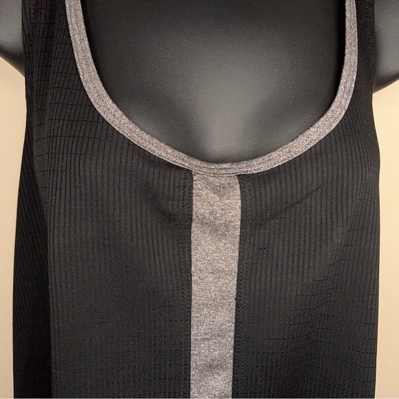 XL AVIA BLACK GREY GRAY SLEEVELESS TANK ATHLETIC ACTIVEWEAR STRETCH - Picture 7 of 13